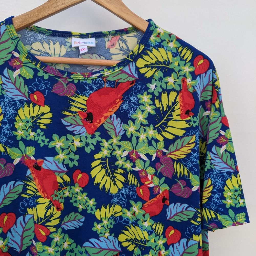 LulaRoe Irma Cardinal Top - XXS